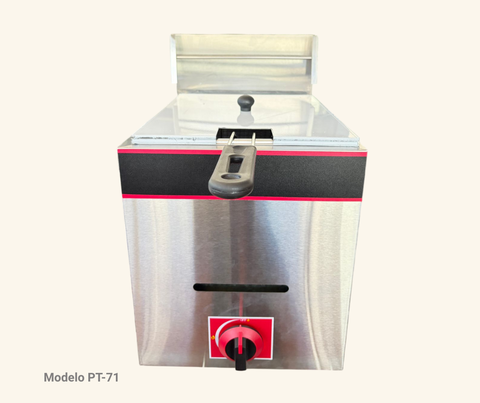 Freidora a gas de 1 quemador