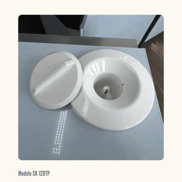 Maquina de hielo en cubo con ingreso de agua por garrafon para 120 lbs por 24 horas - Imagen 2