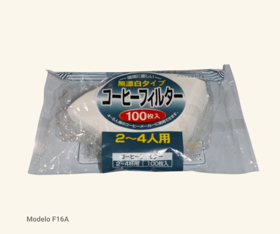 FILTROS CONICOS DE PAPEL BLANCO NO.102